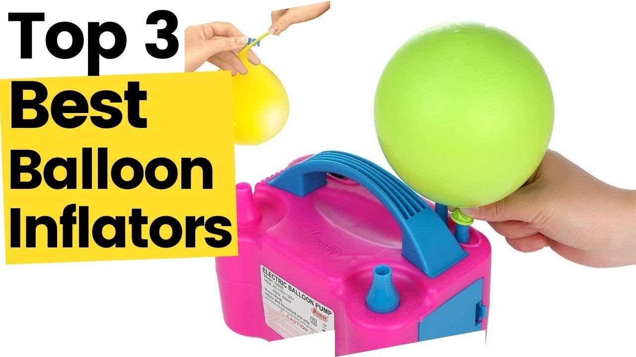 Best Balloon Inflators [Top 3 Options] in 2023