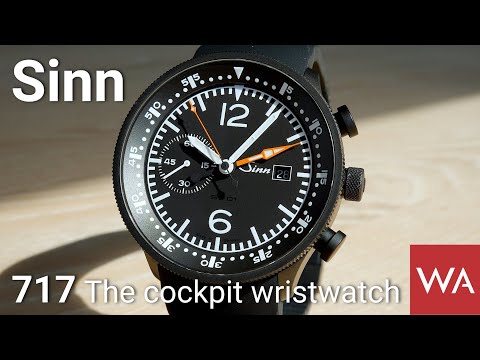 SINN 717. The cockpit wristwatch.
