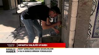 ısparta valiliği uyardı