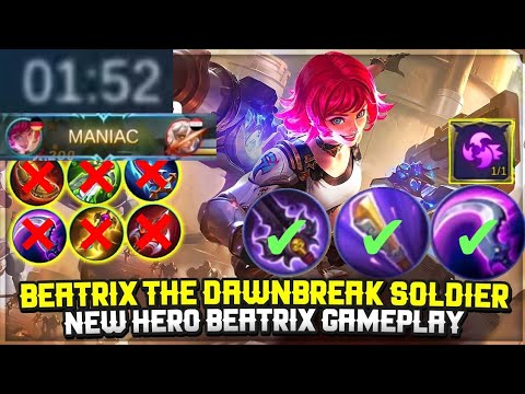 Beatrix Jungle 1Min Maniac - Mobile Legends