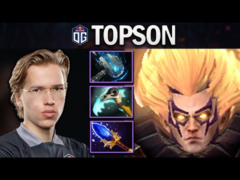 OG.TOPSON INVOKER - TOUGH GAME - DOTA 2 7.27 GAMEPLAY