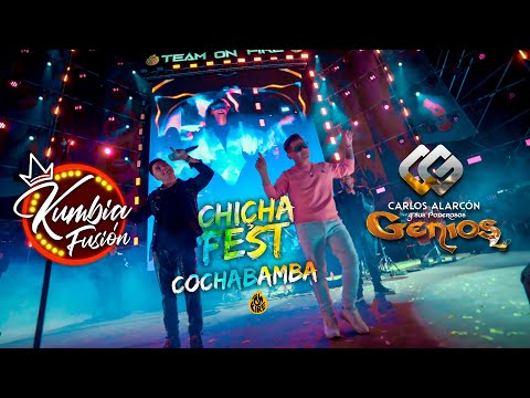 ♫ MiX de Oro - Carlos Alarcón y Los Genios & Kumbia Fusión 🔥 Chicha Fest Cochabamba (2023) ✨