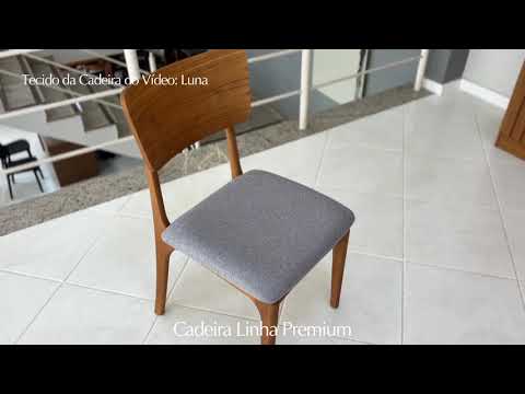 Video thumbnail of Conjunto com 2 cadeiras Viena Gold em Madeira Maciça para Sala de Jantar