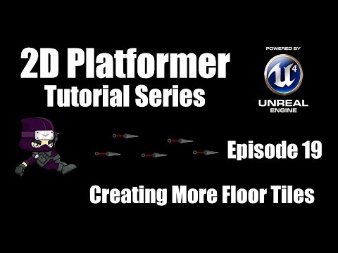[UE4] How to Make a 2D Platformer - Episode 19: Endless Runner Part 2