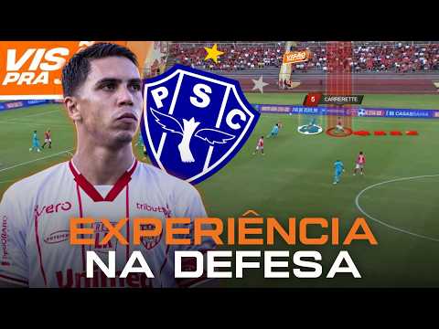 EXPERIENTE E POLIVALENTE: COMO JOGA PEDRO CARRERETTE, NOVO ZAGUEIRO DO PAYSANDU!