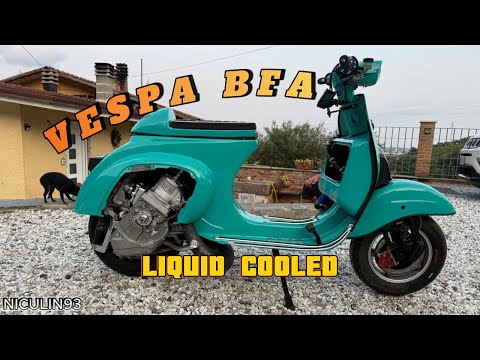 Vespa Special BFA 150cc liquid cooled - OnBoard - Niculin93