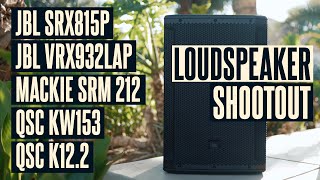 Video thumbnail for JBL SRX815P vs QSC KW153 vs JBL VRX932LAP vs Mackie SRM212 vs QSC K12.2 - Loudspeaker Sound Test by Brian Diener