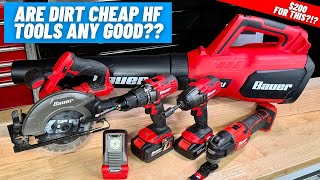 Bauer 6 Tool Combo || Budget Tool Reviews