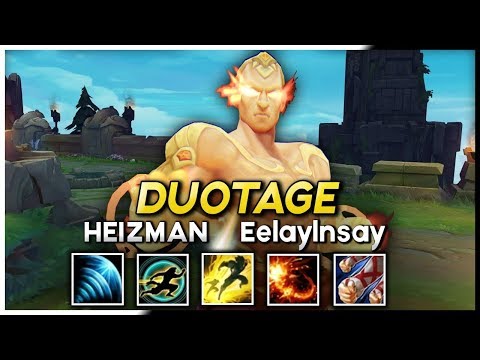 TWO LEE SIN GODS IN THE ULTIMATE LEE SIN MONTAGE | Heizman & EelayInsay - League of Legends