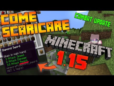 COME SCARICARE LA 1.15! NUOVO COMBAT UPDATE DI MINECRAFT REVIEW