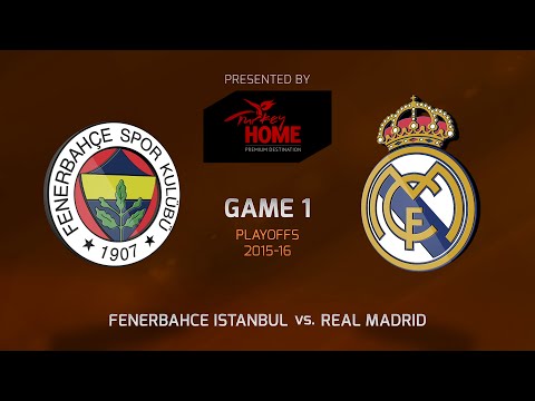 Highlights: Playoffs Game 1, Fenerbahce Istanbul 75-69 Real Madrid