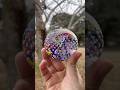 2000 degree glass paperweight! #shorts  #satisfyingvideo #art #paperweight #experiment  #satisfying