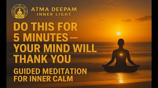 Top Meditation Expert Reveals Secret 5 Minute Calming Technique