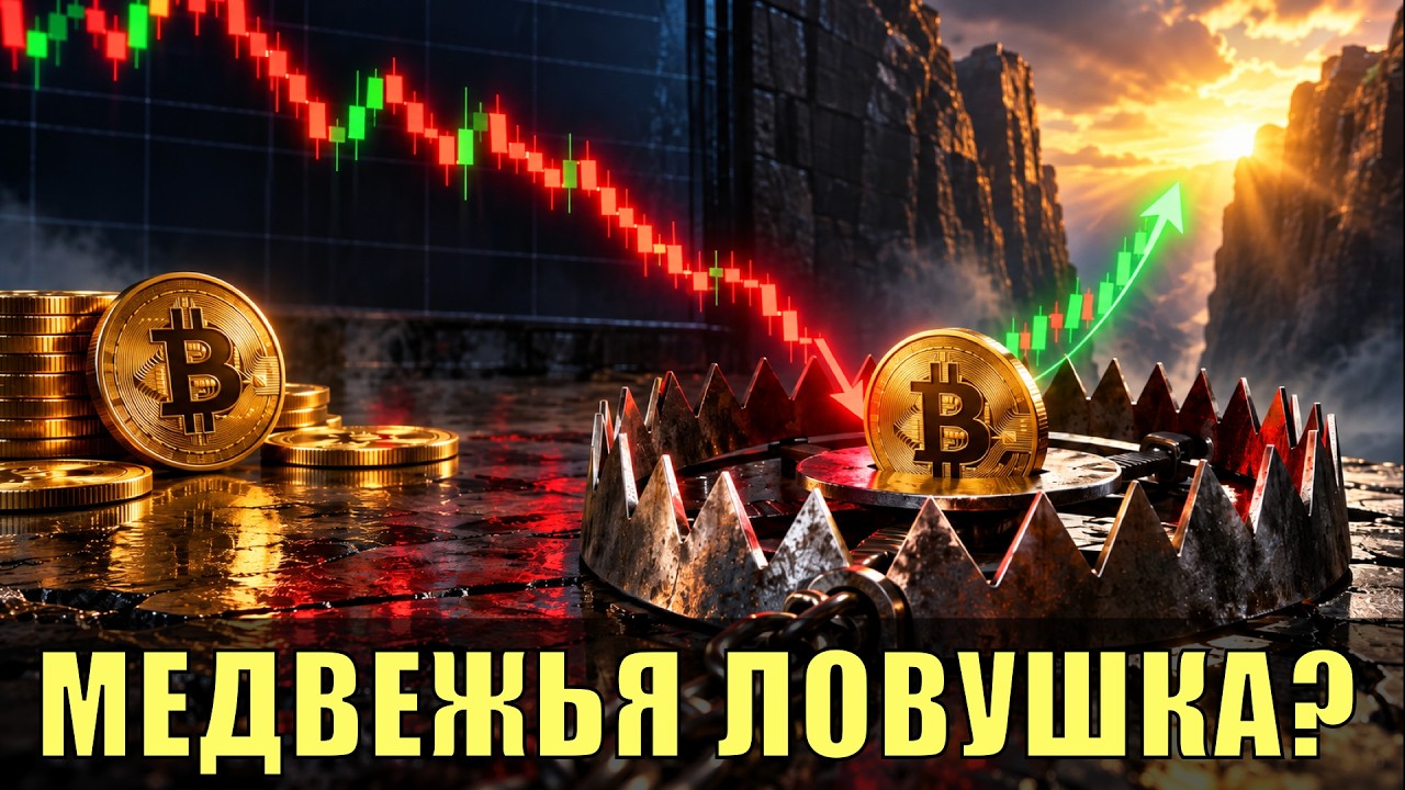 Биткоин: похоже не медвежью ловушку.
