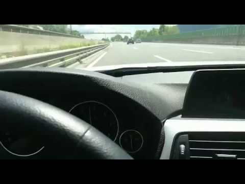 BMW F31 316d on Highway