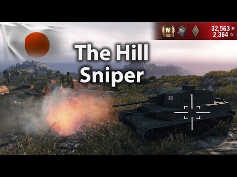 The Japanese Hill Sniper - World of Tanks