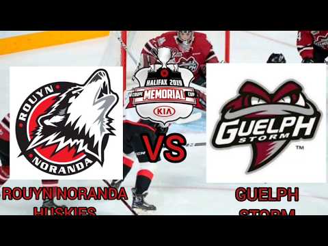 ROUYN NORANDA HUSKIES VS GUELPH STORM | CHL MEMORIAL CUP | THROWBACK