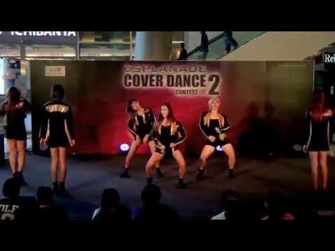 150404 Project Alice cover AOA - Intro + Elvis @Esplanade Cover Dance #2 (Audition)