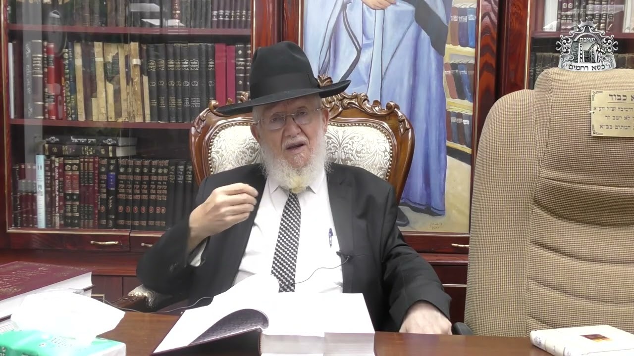 השידור השבועי מראש הישיבה מורנו הרב צמח מאזוז לפרשת דברים