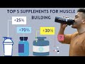 Top 5 Supplements for Muscle Building 2023 | Benefits of Supplements for Body Building | Fish Oil