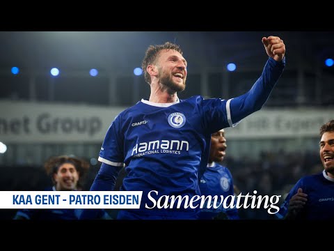 🏆 KAA Gent - Patro Eisden: 5-0 (Croky Cup 1/32)