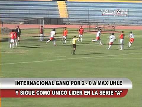 INTERNACIONAL 2 - 0 MAX UHLE - Vision Deportiva 2013 TVT Canal 39