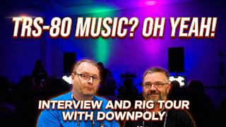 Turning Vintage Computers Into Synthesizers | Downpoly TRS-80 Live Setup