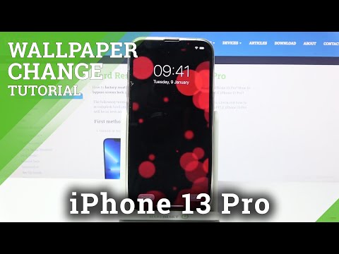 How to Set Up Lock & Home Screen Picture on iPhone 13 Pro – Change Wallpaper