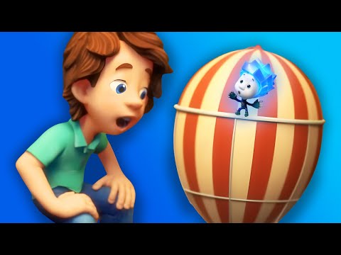 Riding The Balloon | Cartoons for Kids | The Fixies - Kingdom Kids Zone, Little Learners - The Fixies