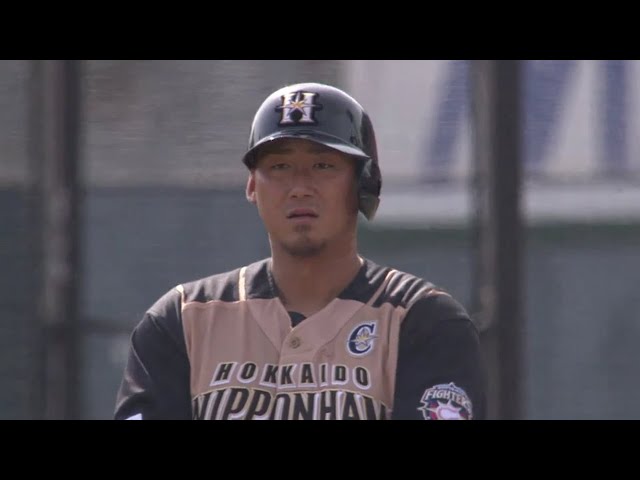【5回表】キャプテンがつなぐ1本!! ファイターズ・中田のタイムリーで勝ち越し!! 2018/4/5 E-F