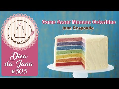Dica da Jana #303 Como Assar Massas Coloridas - Por Janaina Suconic