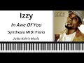 Amazing Jazz Gospel MIDI Piano Transcription - In Awe Of You - Izzy - Synthesia + Sheet Music
