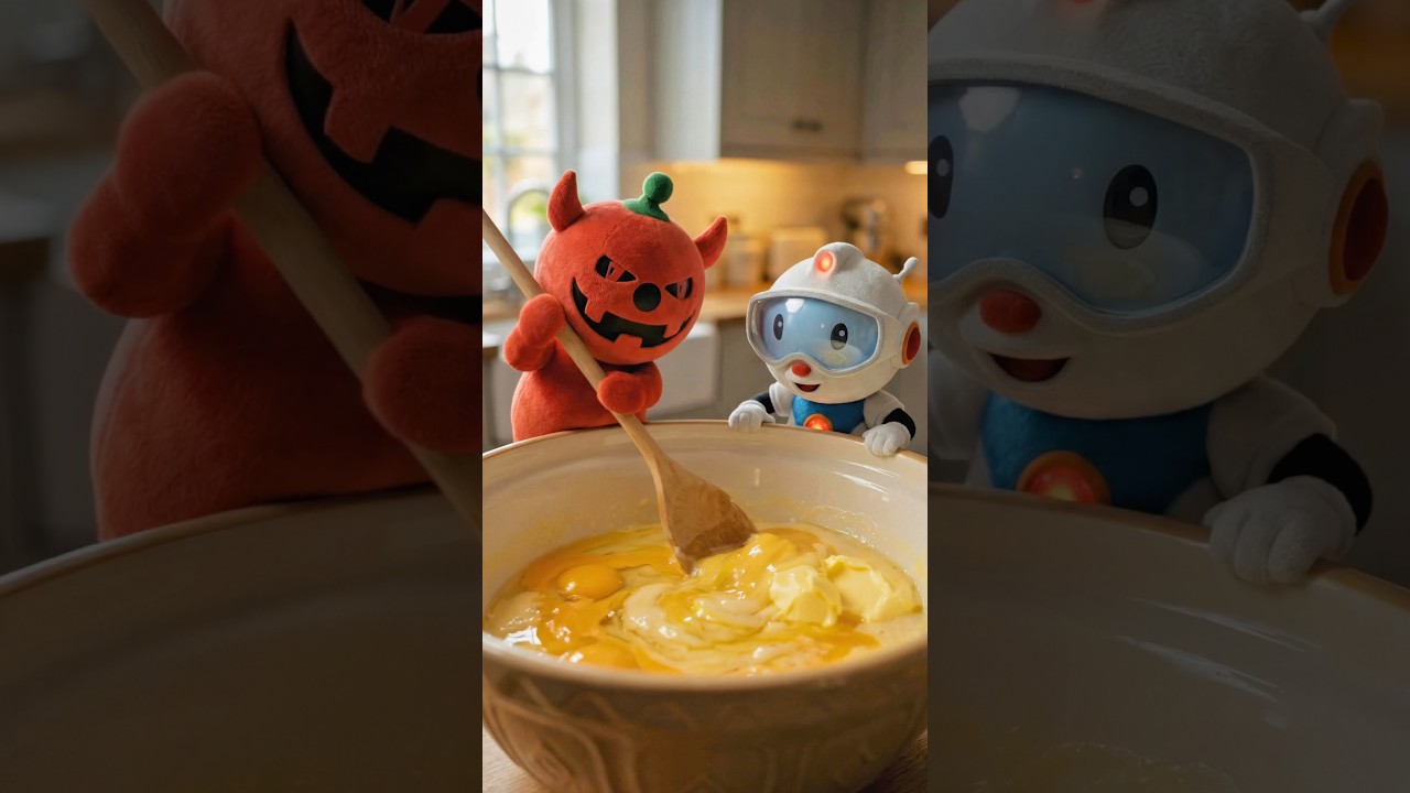 お菓子作り中に起こったまさかの出来事がヤバすぎる!! #ヤバイラー #パラオくん #ゆるキャラ