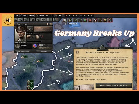 HOI4 - How to Win the German Civil War *Quick*!