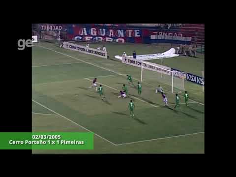 Cerro Porteno 1x1 Palmeiras - Taça Libertadores da América 2005