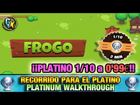 FROGO | PS4 Y PS5 | MUY FÁCIL - 0'99€ - PLATINO EN 1-2 MIN | GUÍA DE TROFEOS