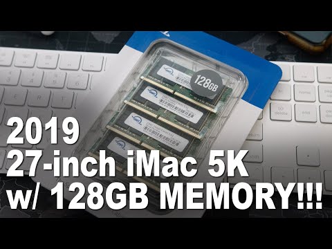 Upgrading your 5K iMac (2019) with 128GB RAM yourself!