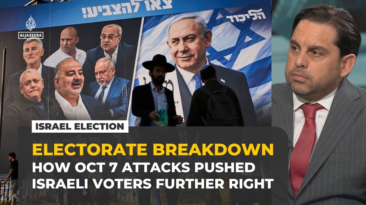 Israeli voters have radicalised further since October 7, analyst says