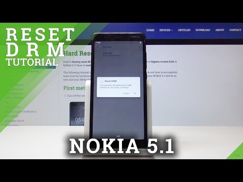 NOKIA 5.1 How to Rest DRM / Restore Digital Licences