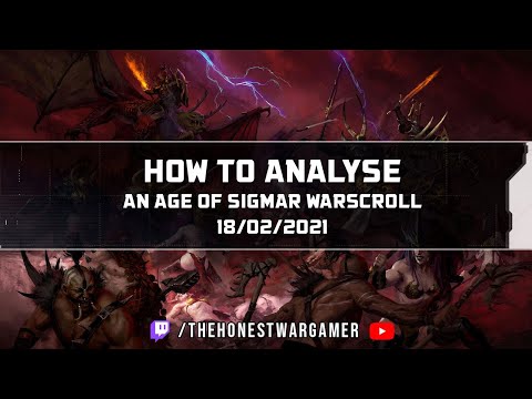 How to analyse an Age of Sigmar Warscroll