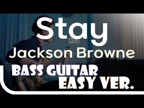 [신청곡] ‘Stay - Jackson Browne’ Bass Easy Ver. 베이스기타 쉬운 버전. 베이스 악보.(TAB) Bassist ‘J. KU’