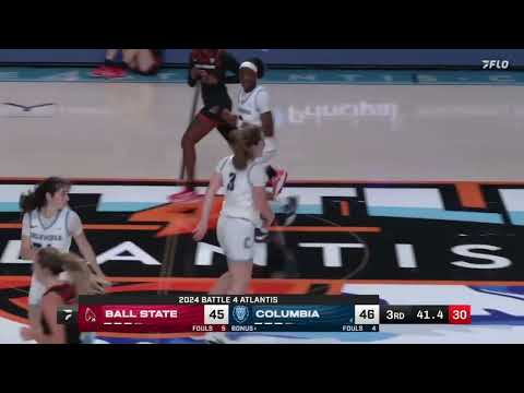 Highlights: WBK | Columbia 69, Ball State 62 (Battle 4 Atlantis)
