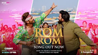 CRAKK: Rom Rom (Song)  MC SQUARE  Vidyut Jammwal 