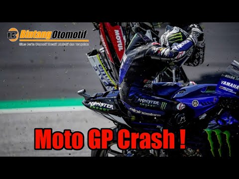 5 crash Moto GP Mengerikan | V.Rossi Menabrak M.Marquez ‼️