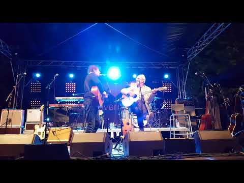 Alain Souchon et Maxime Le Forestier à Cheverny le 9/09/2017 chantent Brassens