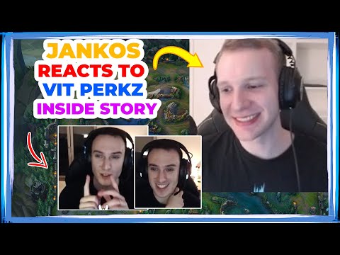 Jankos Reacts to VIT Perkz INSIDE Story From G2 House 👀