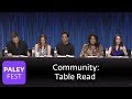 Community The Cast Does A Table Read