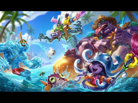 Pool Party Draven Skin - League of Legends 2023