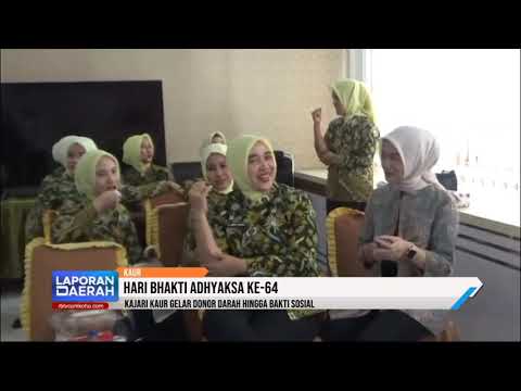 Kejari Kaur Adakan Donor Darah