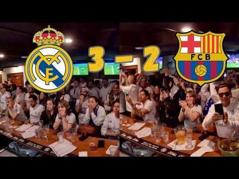 El Clásico Reactions! | Real Madrid vs FC Barcelona 3-2 | Peña Madridista NYC